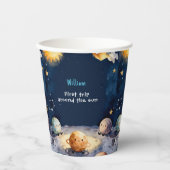 True Space First Trip Around The Sun 1st Birthday Pappbecher (Vorderseite)