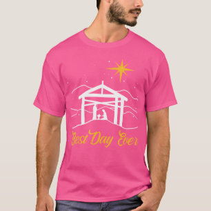 True Story Christmas Jesus Krippe Christliches Ges T-Shirt