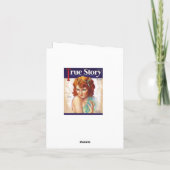 True Story Grußkarte 1932 Karte (Rückseite)