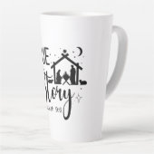 True Story Isaiah 9:6 Religiöse Weihnachten Milchtasse (Rechte Ecke)