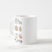 True Story Jesus Nativity Christian Christmas  Kaffeetasse (Vorderseite Links)