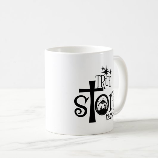 True Story Manger Kaffeetasse (VorderseiteRechts)