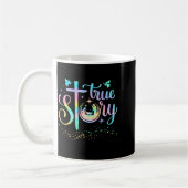 True Story Nativity Christmas Baby Jesus Religious Kaffeetasse (Links)