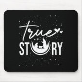 True Story Nativity Scene Christian Christmas Xmas Mousepad (Vorne)