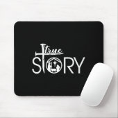 True Story Of Jesus Birth Christmas Nativity Chris Mousepad (Mit Mouse)