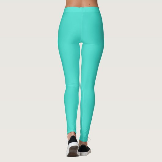 True Türkis Leggings (Rückseite)