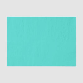 True Türkise Blue Green Southwestern Solid Color Seidenpapier