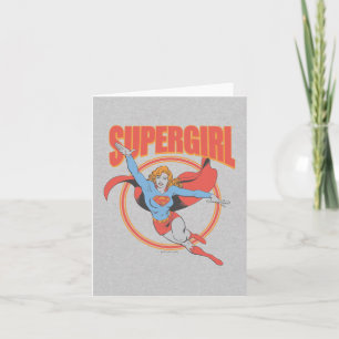 True Vintag Supergirl Flying Graphic