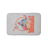 True Vintag Supergirl Flying Graphic Badematte (Vorderseite)