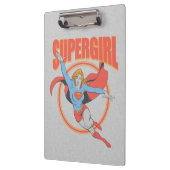 True Vintag Supergirl Flying Graphic Klemmbrett (Links)