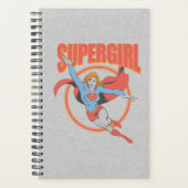 True Vintag Supergirl Flying Graphic Planer (Vorderseite)