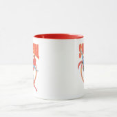 True Vintag Supergirl Flying Graphic Tasse (Zentrum)