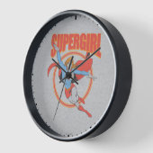 True Vintag Supergirl Flying Graphic Uhr (Winkel)