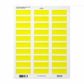 True Yellow Fluo Color Delight Ready to Customizat (Vorne)