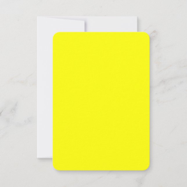 True Yellow Fluo Freude an der Anpassung (Vorderseite)