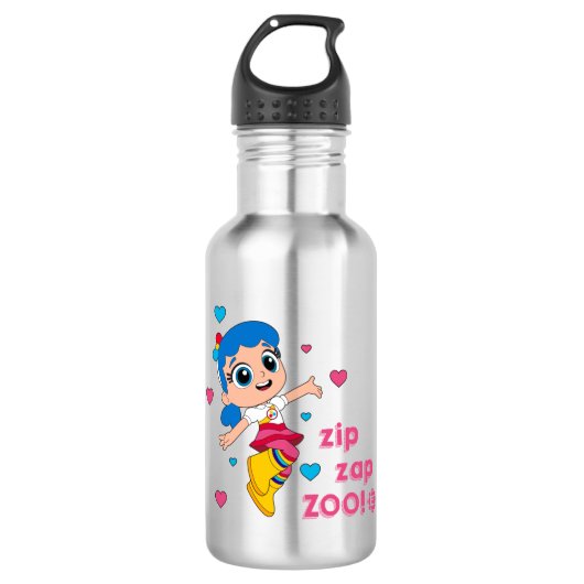 True - Zip Zap Zoo Edelstahlflasche (Vorderseite)