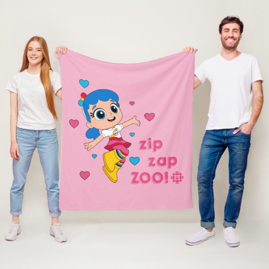 True - Zip Zap Zoo Fleecedecke (Beispiel)