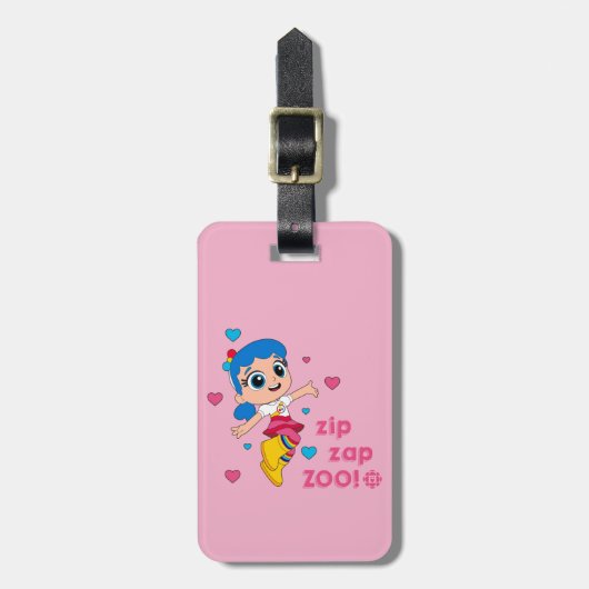 True - Zip Zap Zoo Gepäckanhänger (Vorderseite vertikal)
