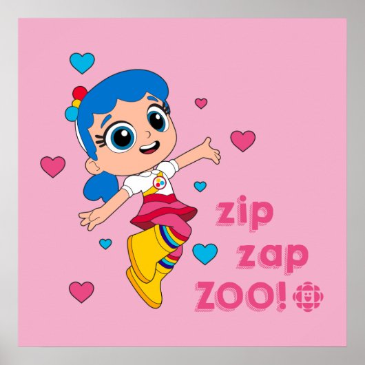 True - Zip Zap Zoo Poster (Vorne)
