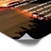 Truest Friend Poetry Poster (Ecke)