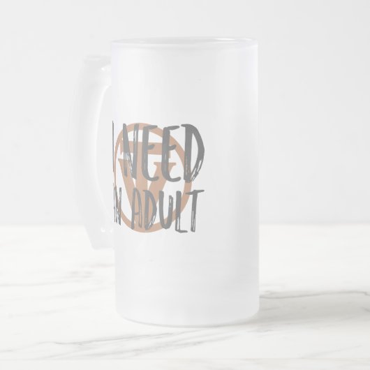 TrueVanguard Bier-Tasse - ich benötige einen Mattglas Bierglas (Vorderseite Links)