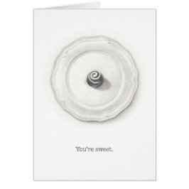 Trüffel auf einer Abbildung mit einem Bleistift