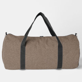 Trüffel einfarbig Vintage-Farbe Duffle Bag