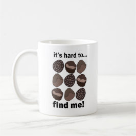 Trüffel Pilz Es ist schwer mich lustig zu finden Kaffeetasse