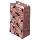 Trüffel-Sprinkles Kleine Geschenktüte (Rückseite Schrägansicht)
