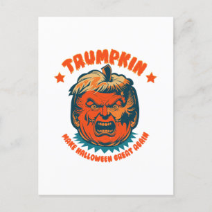 Trüffelchen macht Halloween wieder großartig lusti Postkarte