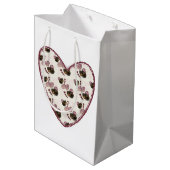 Trüffelherz Mittlere Geschenktüte (Rückseite Schrägansicht)