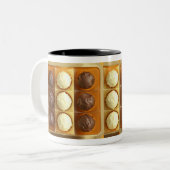 TrüffelTasse Zweifarbige Tasse (Vorderseite Links)