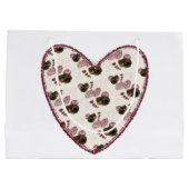 Truffle Heart Große Geschenktüte (Rückseite)