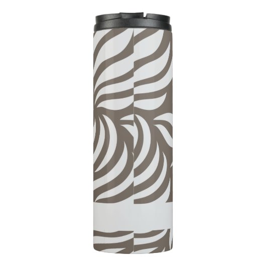Truffle Modern Chic Simple Personalized Travel Mug Thermosbecher (Rückseite)