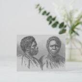 Truganina, die letzte Tasmanierin Postkarte (Stehend Vorderseite)