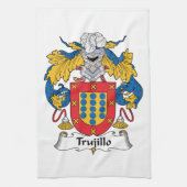 Trujillo-Familienwappen Geschirrtuch (Vertikal)