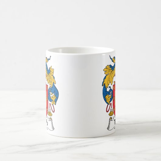 Trujillo-Familienwappen Kaffeetasse (Mittel)