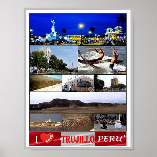 Trujillo I Liebe - Peru - Poster (Vorne)
