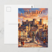 Trujillo Spanien Postkarte (Vorne/Hinten)