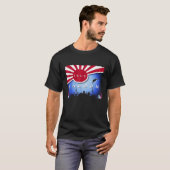 Truk Lagoon Japan Flag Wreck Dive Scuba Diving T S T-Shirt (Vorne ganz)