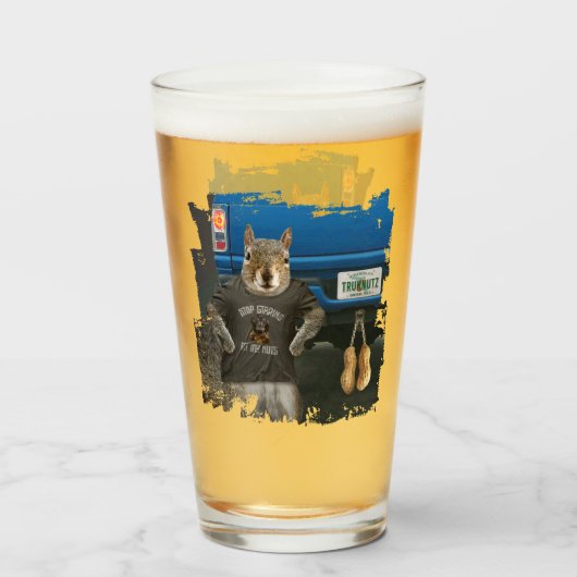 Truk Nutz - Lustige LKW-Nüsse Glas (Vorne (Gefüllt))