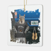 Truk Nutz - Lustige LKW-Nüsse Keramikornament (Links)