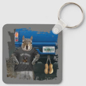 Truk Nutz - Lustige LKW-Nüsse Schlüsselanhänger (Rückseite)