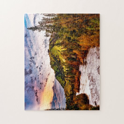 Trukee River California. Puzzle (Vertikal)