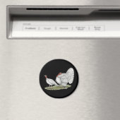 Trukeys White Hollands Magnet (In Situ (Geschirrspüler))