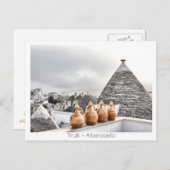 Trulli - Alberobello Postkarte (Vorne/Hinten)