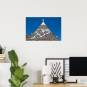 Trulli-Dachposter Poster (Heimbüro)