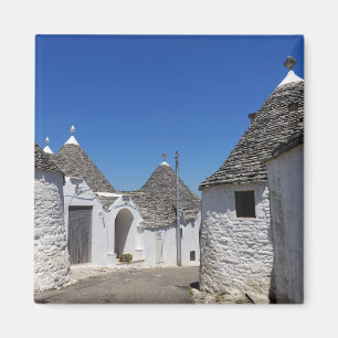 Trulli-Häuser in Alberobello, Apulien-Magnet Magnet