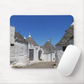 Trulli Häuser in Alberobello, Puglia mousepad (Mit Mouse)
