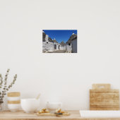 Trulli-Häuser in Alberobello, Puglia-Plakatdruck Poster (Küche)